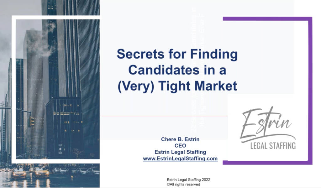 22 Secrets for Hiring Great Candidates in the Tightest Candidate Market Ever